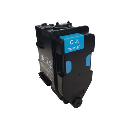 Toner Konica Minolta AAJW451, C3300i, C3320i, C3350i, C4050, cyan, TNP-81C, originál 1