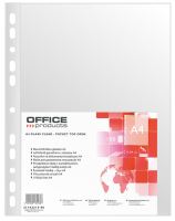 Prospektové obaly Office Products A4, PP, 40 µm, hladké, transparentní, 100 ks Prospektové obaly Office Products A4, PP, 40 µm, hladké, transparentní, 100 ks
