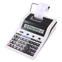 Kalkulačka Sharp CS2635RHGYSE, bílá, stolní s tiskem, dvanáctimístná
