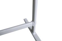 Revolverová magnetická tabule s aretací a ocelovým stojanem 150 × 100 cm (2)