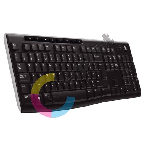 Logitech klávesnice Wireless Keyboard K270 1