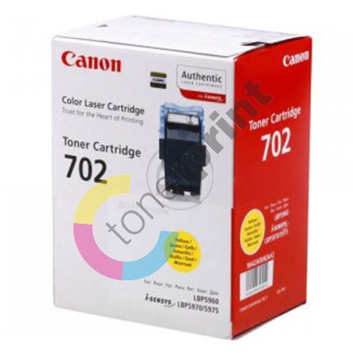 Toner Canon CRG702 žlutá originál 1