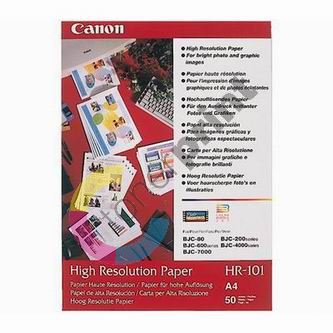 Canon High Resolution Paper, foto, speciálně vyhlazený, bílý, A4, 210x297mm, 106 g, 1