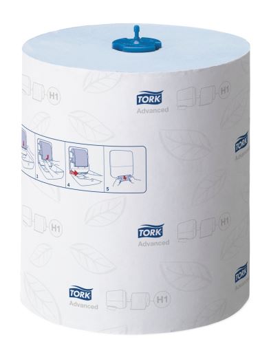 Tork Matic papírové ručníky v roli H1, modré, 2vrstvé, 290068