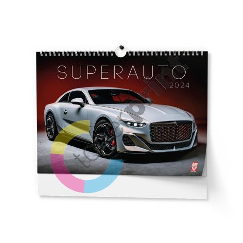 Nástěnný kalendář - Superauto - A3 1