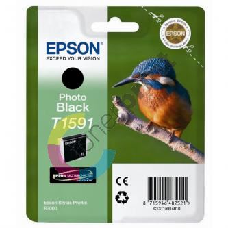 Cartridge Epson Stylus Photo R2000, C13T15914010, photo black, originál 1