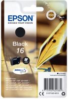 Inkoustová cartridge Epson 16, C13T16214012, black, 5,4 ml, originál Inkoustová cartridge Epson 16, C13T16214012, black, 5,4 ml, originál