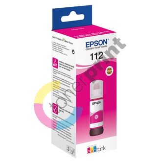 Inkoustová cartridge Epson C13T06C34A, L15150, L15160, magenta, 112, originál