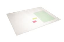 Podložka na stůl, transparentní, 50 x 65 cm, transparentní klopa, DURABLE 711319 (3)