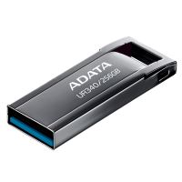 Flash disk ADATA UR340 256 GB USB 3.2 Gen 1, USB-A, 100 MB/s, kovový, černý