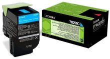 Toner Lexmark 70C2XC0, cyan, 702XC, originál 1 (1)