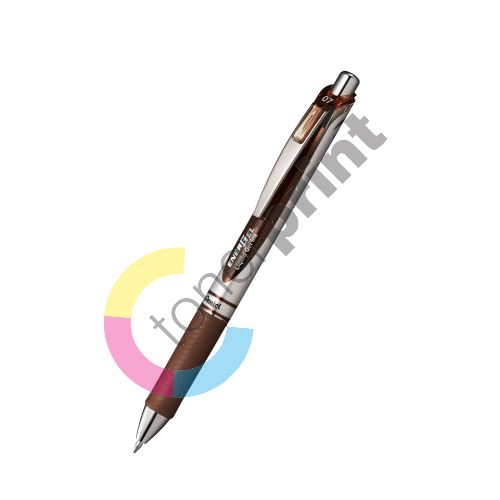 Pentel EnerGel BL77, gelové pero, hnědé 1