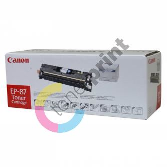 Toner Canon EP-87, LBP-2410, 7432A003, modrá, originál