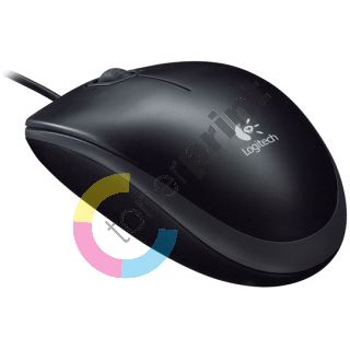 Logitech myš B100 Optical USB Mouse, černá 1