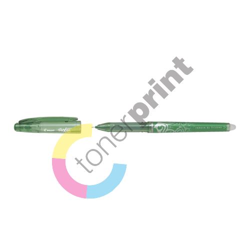 Kuličkové pero Pilot Frixion Point, gumovatelné, zelené 0,5 mm 1