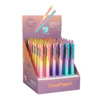 Gumovatelné pero Colorino Cool Pack Pastel, modrá náplň Gumovatelné pero Colorino Cool Pack Pastel, modrá náplň