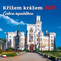 Nástěnný kalendář - Křížem krážem Českou republikou 2027 (kalendář na zeď Česko) (13)