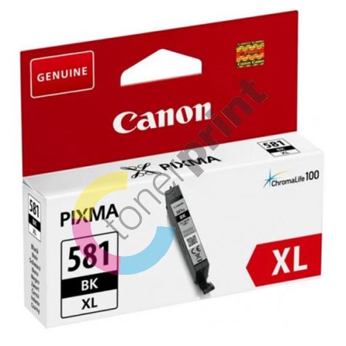 Cartridge Canon CLI-581BK XL, 2052C001, black, originál 1