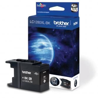 Inkoustová cartridge Brother LC1280XLBK, Black, 2400 stran, MFC-J6910DW, originál