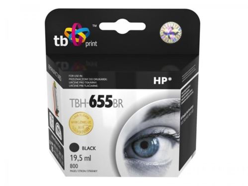 Kompatibilní cartridge HP 655, CZ109AE, TB Print, black, DeskJet 3525/4615/5525/6525