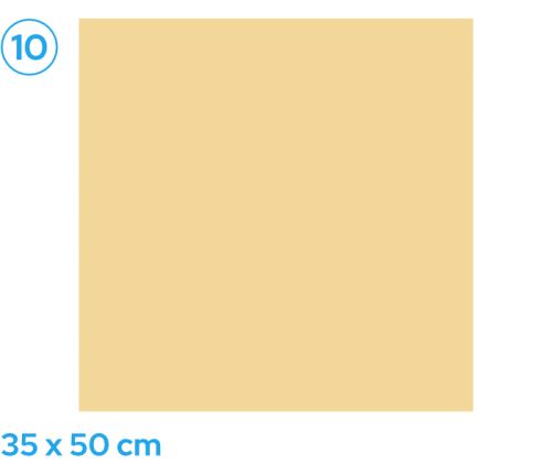 Barevný papír 35 × 50 cm, 300 g/m2, béžová chamois