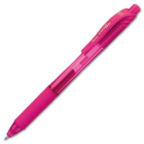 Kuličkové pero Pentel EnerGel BL107, 0,7mm, růžové