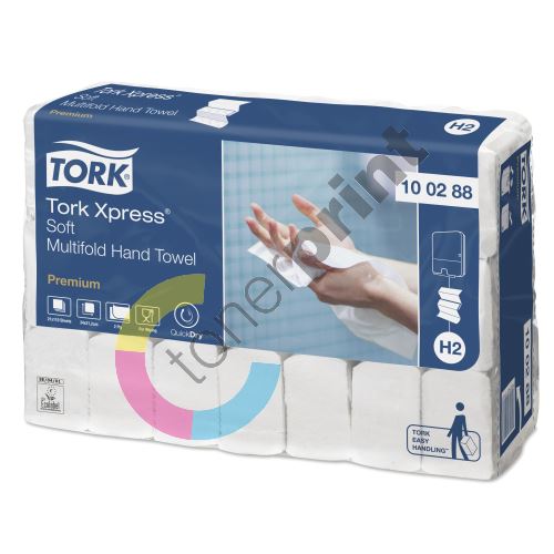 Tork Xpress jemné papírové ručníky Multifold, Premium, bílá, H2 3