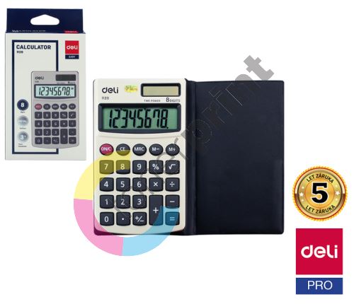 Kalkulačka kapesní DELI E1120