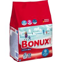 Prací prášek na bílé prádlo Bonux White Polar Ice Fresh - 18 praní - 1,17 kg (1)