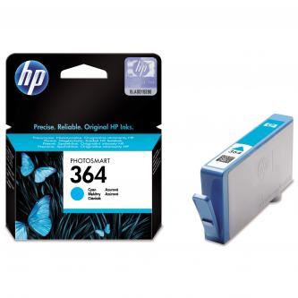 Inkoustová cartridge HP 364 (CB318EE), cyan, 300 stran, originál
