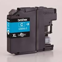 Inkoustová cartridge Brother LC-525XLC, Cyan, 1300 stran, originál Inkoustová cartridge Brother LC-525XLC, Cyan, 1300 stran, originál