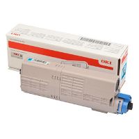 Toner OKI 46490403, C532, MC573, cyan, originál (1)