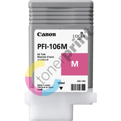 Cartridge Canon PFI-106M, magenta, originál 1