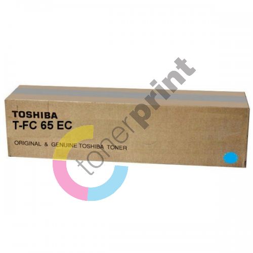 Toner Toshiba T-FC65-EC, cyan, originál 1