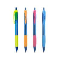 Spoko kuličkové pero Aqua, modrá náplň, mix barev