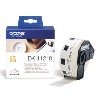 Papírové štítky Brother DK11218, 24mm, bílá, 1000 ks, pro tiskárny řady QL (1)