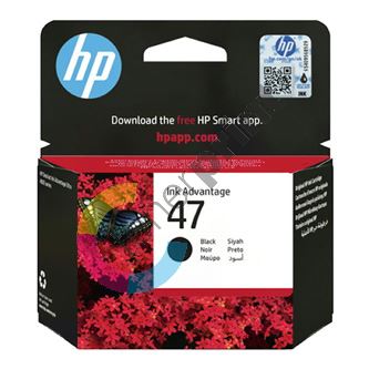 HP originální ink 6ZD21AE, HP 47, black, HP DeskJet Ink Advantage 4800