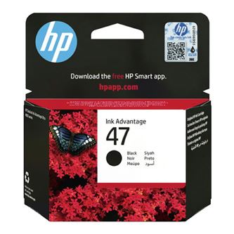Originální cartridge HP 47 (6ZD21AE), černá, 26 ml
