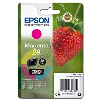 Inkoustová cartridge Epson C13T29834012, Expres. Home XP-330, 332, magenta, 29, originál