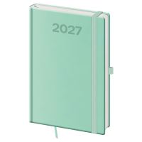 Týdenní diář A5 2027 – Print Pop světle zelený