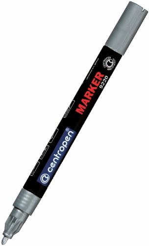Značkovač Centropen 9220 lakový stříbrný 1,5 mm 1