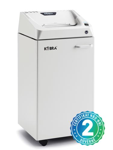 Skartovačka papíru Kobra 260.1 C2 E/S šíře řezu 1,9x15 mm kapacita skartace 10/12 listů