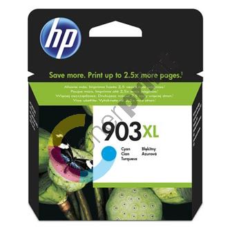 HP originální ink T6M03AE, HP 903XL, cyan, 825str., 9.5ml, high capacity, HP Officejet 696