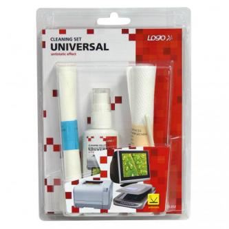 Čisticí sada univerzální, rozprašovač 50ml, 10+2 ubrousky, 3 aplikátory, L