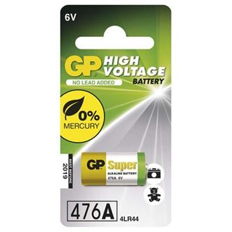 Speciální baterie GP 476A / 4LR44 / A544 / PX28A / 4G13, alkalická 6 V, 1 ks