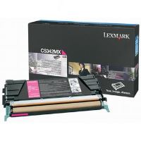 Lexmark originální toner C5342MX, magenta, 7000str., Lexmark C534x, O (1)