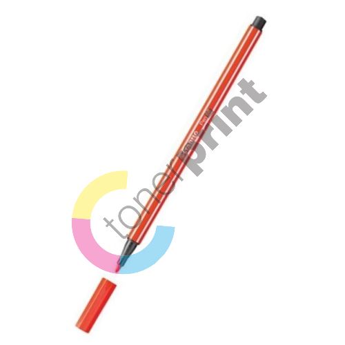 Fix Stabilo Pen 68, světle červená, 1mm 1