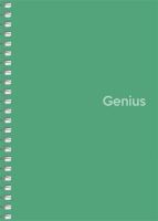 Spirálový sešit Shkolyaryk Genius, čtverečkovaný, mix, A6, 80 listů, PP desky (2)
