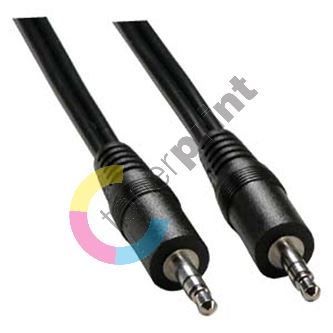 Audio kabel kabel 3.5mm stereo jack/3.5mm stereo jack, M/M, 5m, LOGO 2