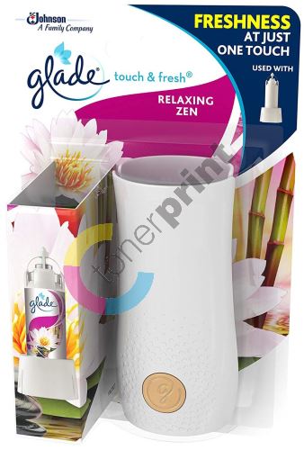 Glade Touch & Fresh Japonská zahrada osvěžovač vzduchu strojek + měnitelná náplň 2 x 10 ml